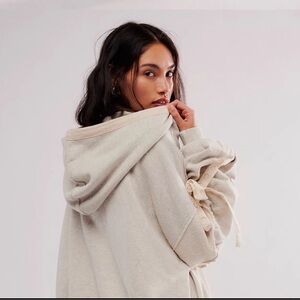 Free People Bow Girl Sweatshirt, large